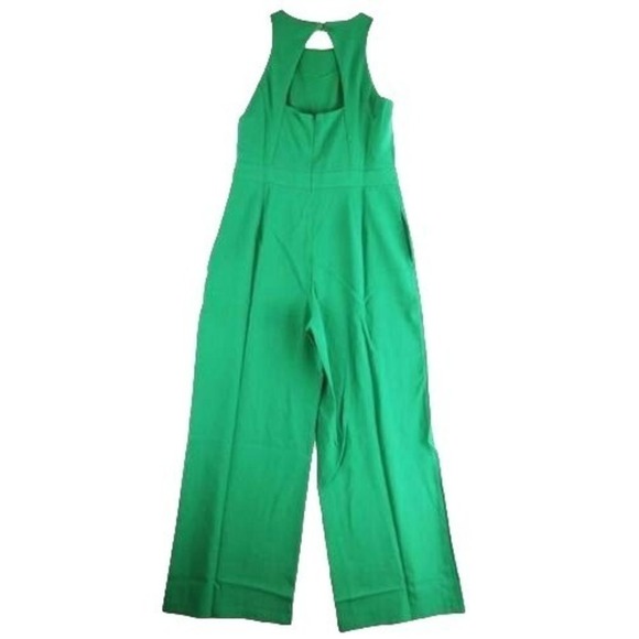 Vince Camuto Cutout-Back Jumpsuit Emerald 4 - Picture 5 of 5